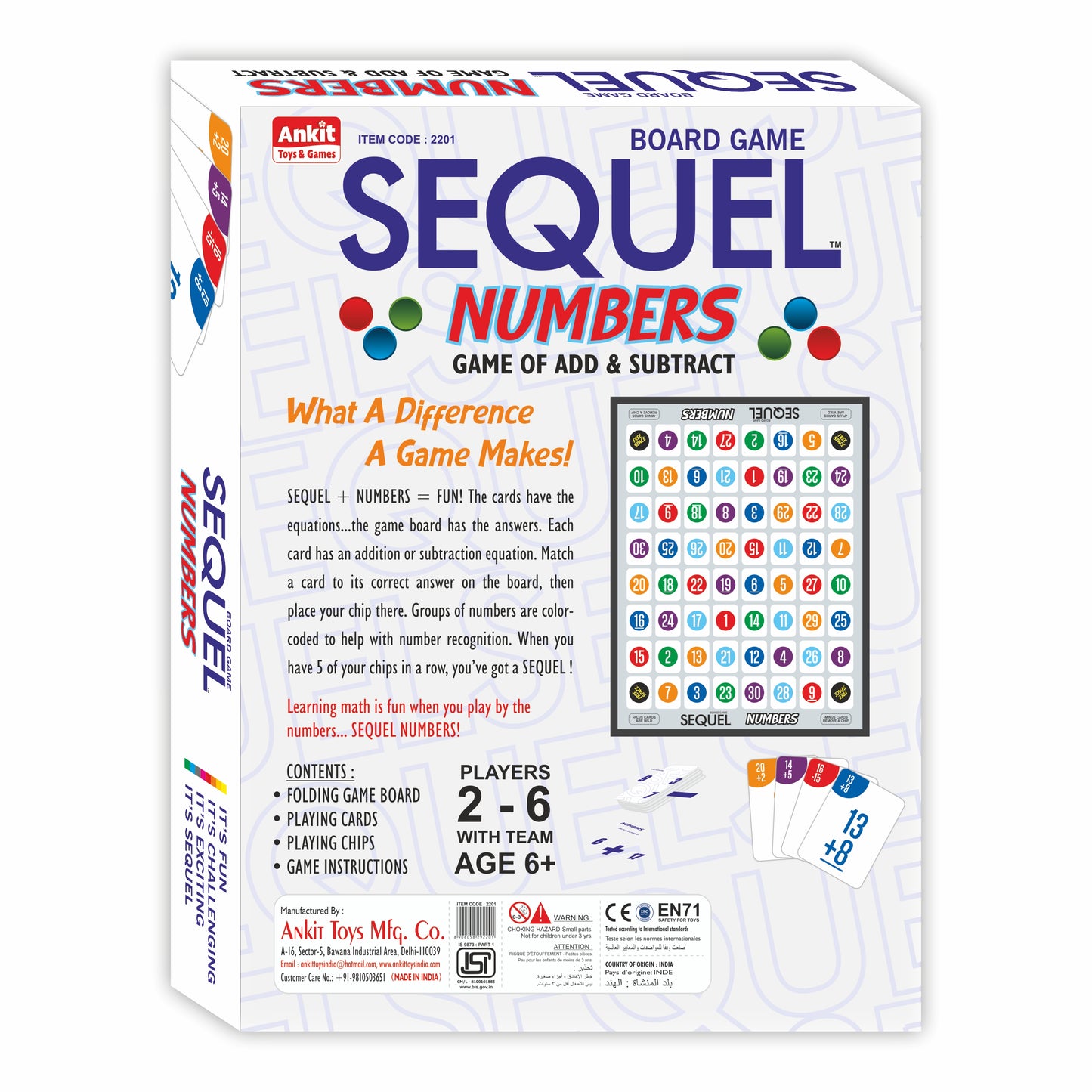 SEQUEL NUMBERS