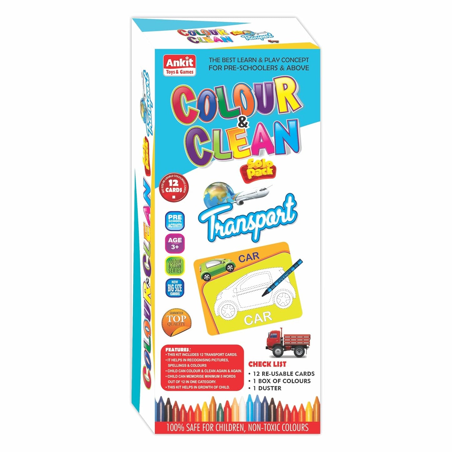 COLOUR & CLEAN SOLO PACK TRANSPORTS
