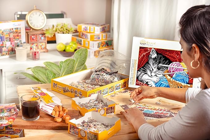 KITTY SNOOZE 1000 PIECE PUZZLES