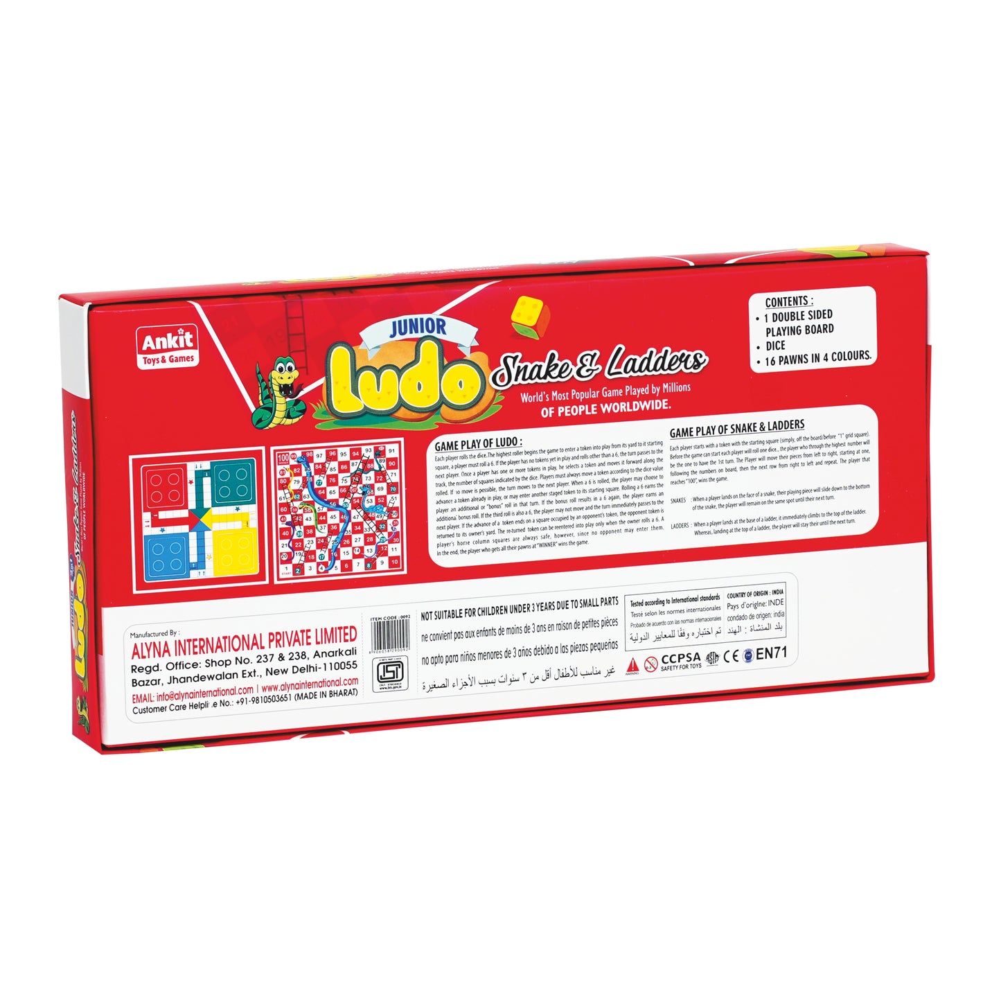 LUDO 10” JUNIOR