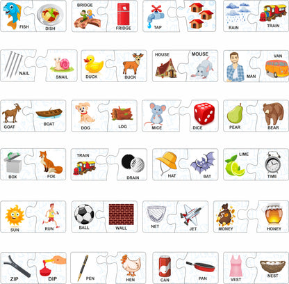 RHYMING WORDS PUZZLE