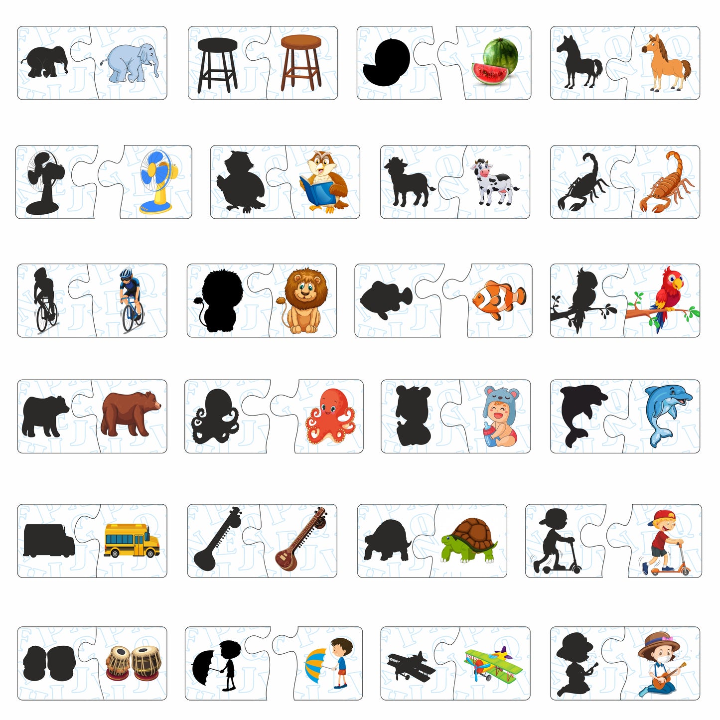 SHADOW MATCHING PUZZLE