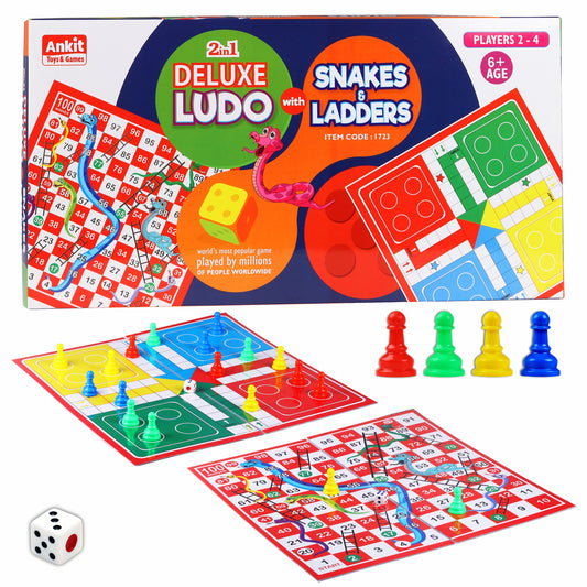 LUDO GAME WITH S/L18” DELUXE