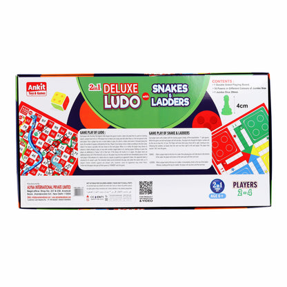 LUDO GAME WITH S/L18” DELUXE