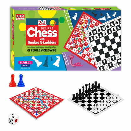 CHESS GAME WITH S/L 18" DELUXE