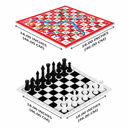 CHESS GAME WITH S/L 18" DELUXE
