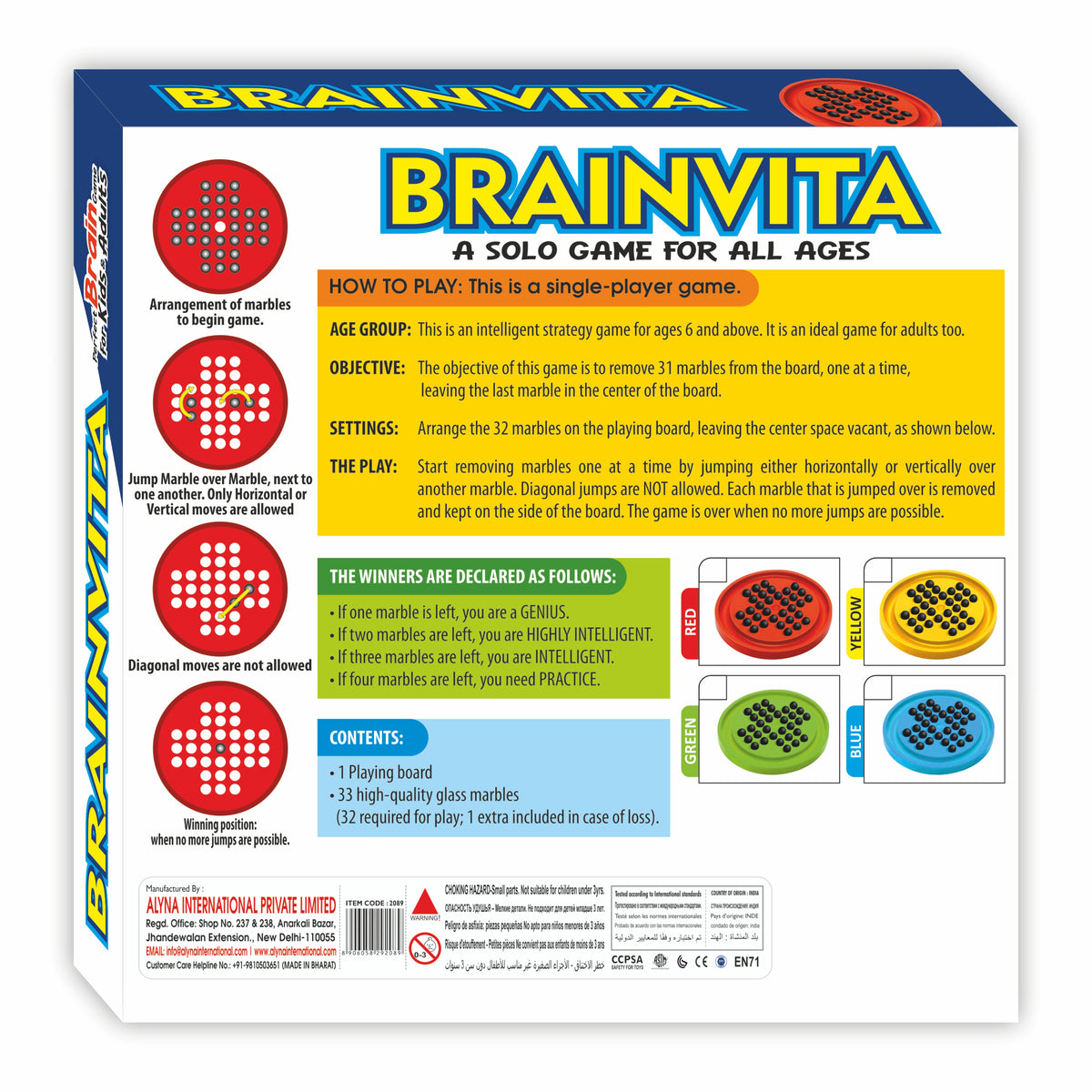 BRAINVITA GAME