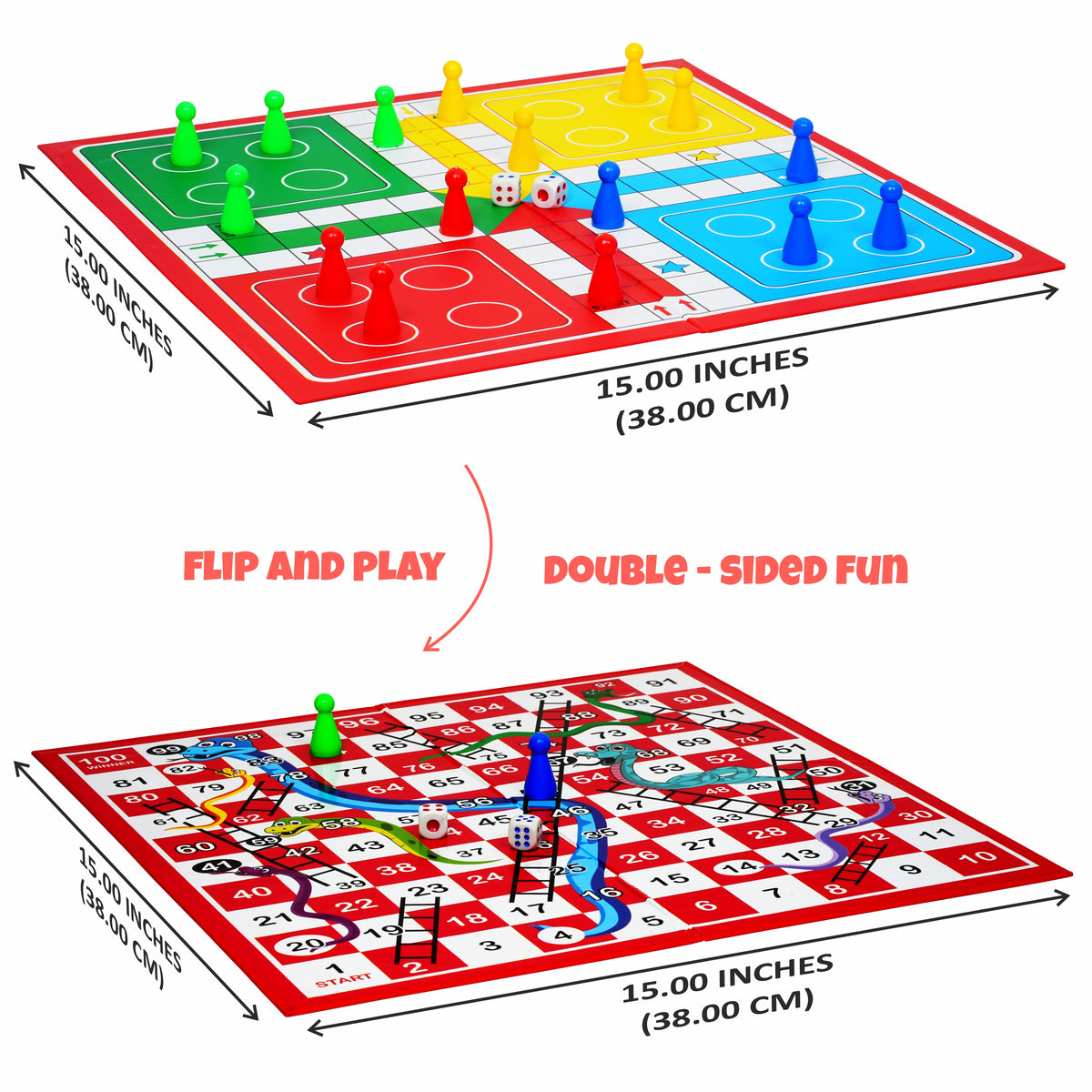 2-IN-1 FAMILY GAME  Toy By Affair ALYNA