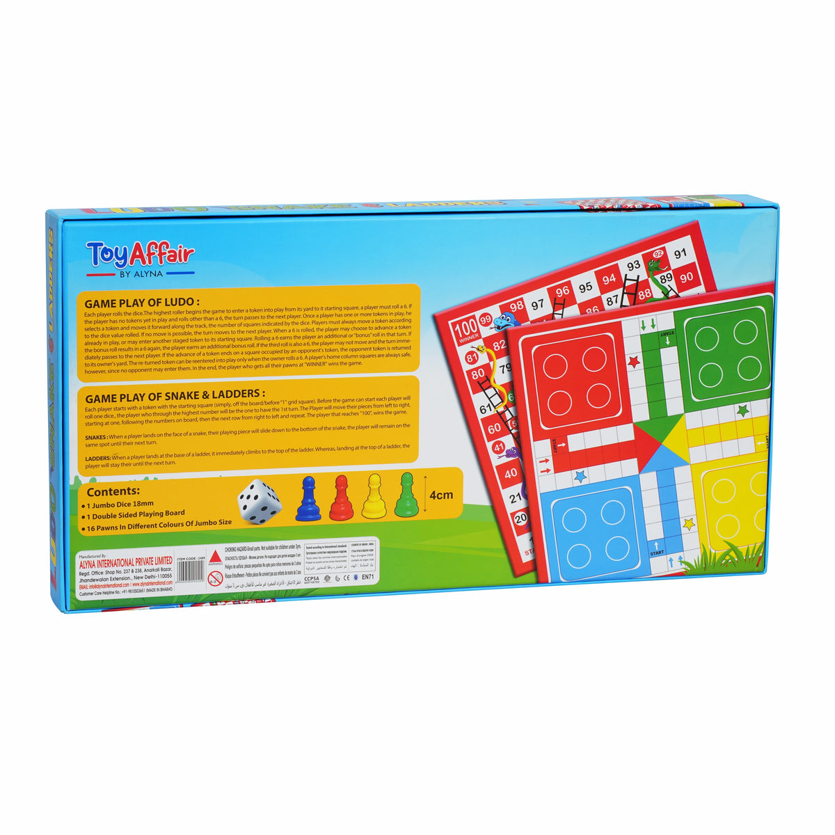 FAMILY LUDO 18"