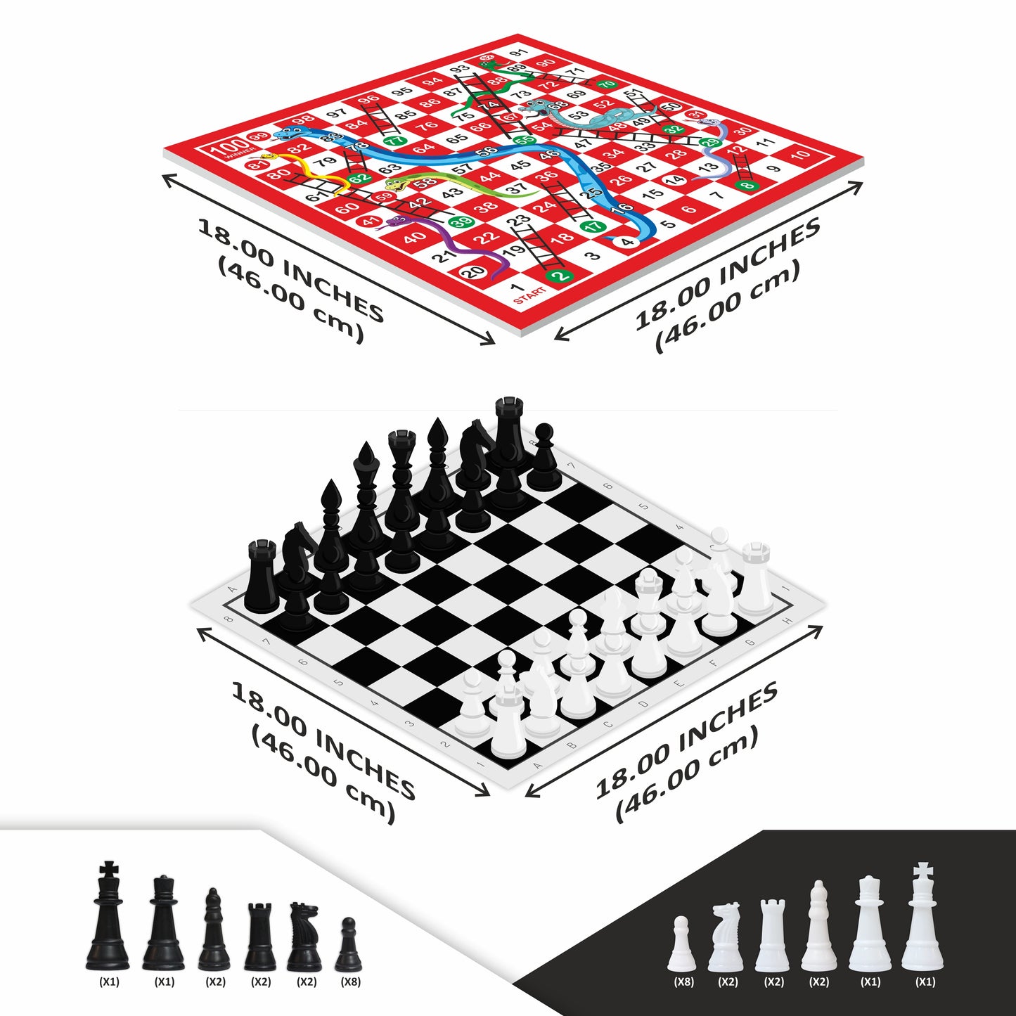 FAMILY CHESS 18"