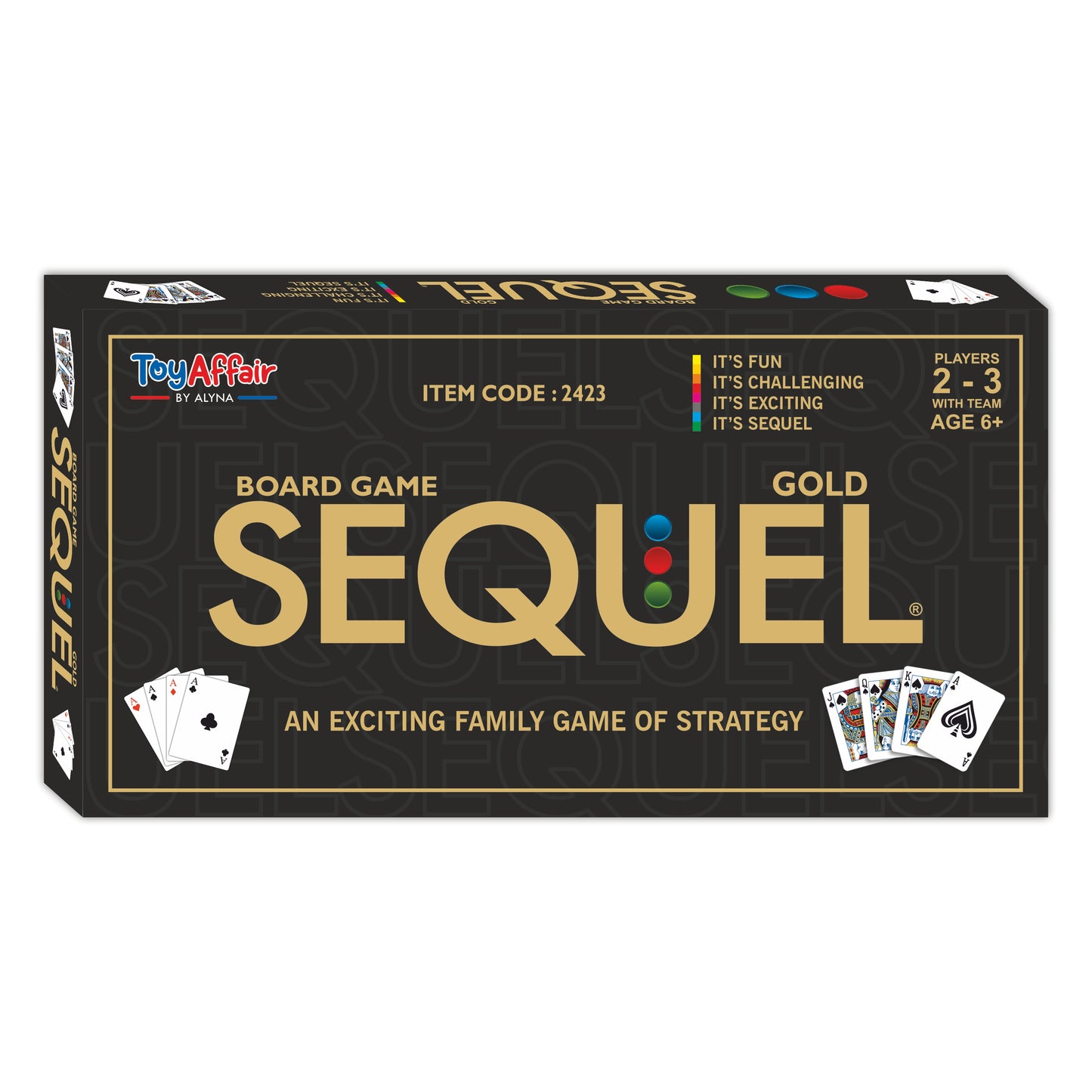 SEQUEL GOLD A BOARD GAME