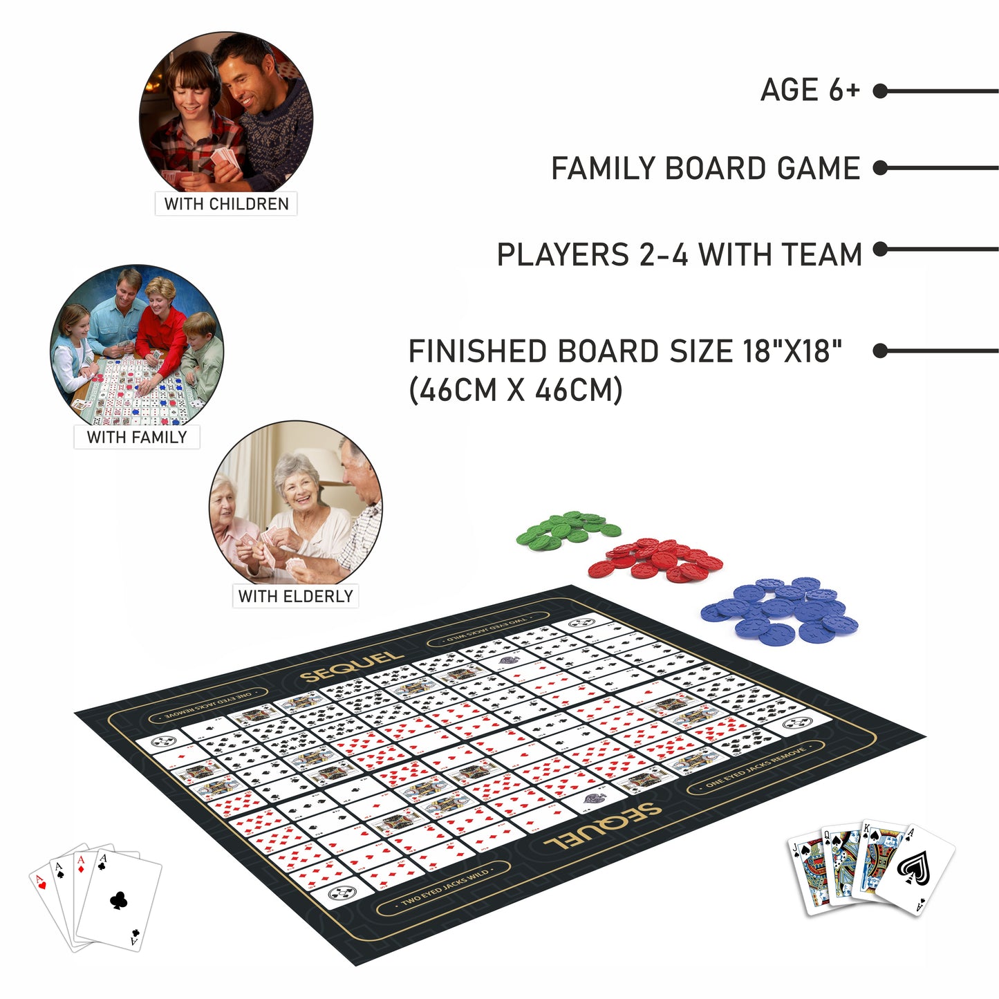SEQUEL GOLD A BOARD GAME