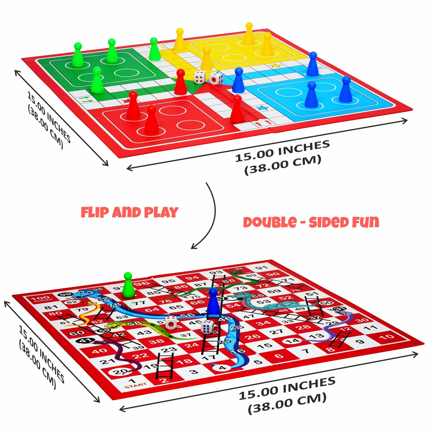 CHRISTMAS LUDO WITH S/L