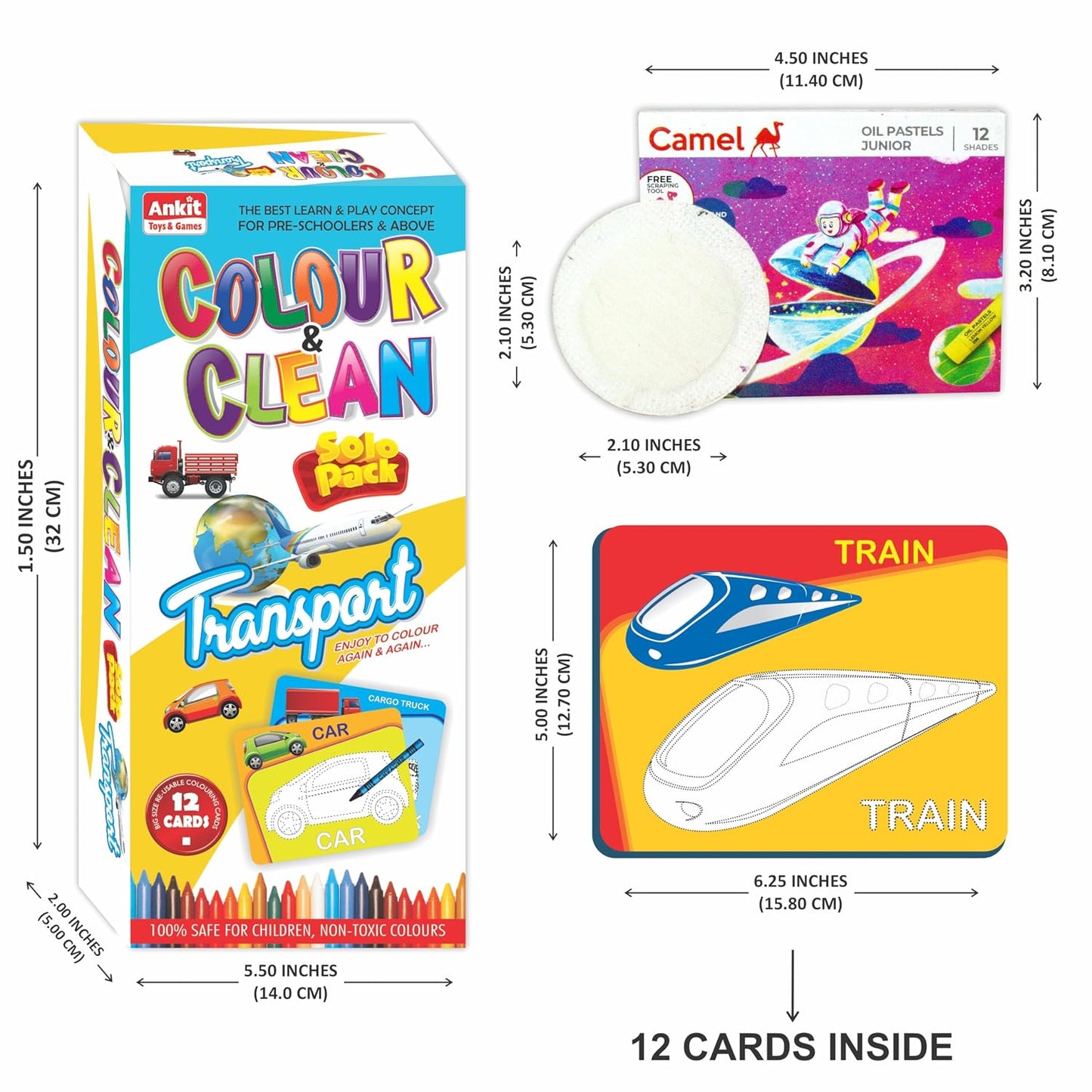 COLOUR & CLEAN SOLO PACK TRANSPORTS