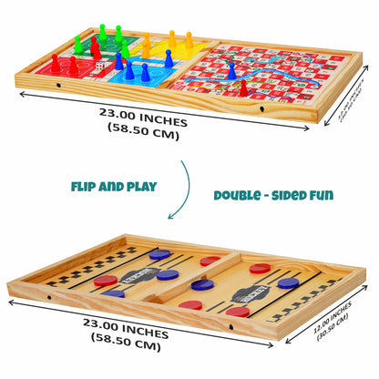 3-IN-1 STRING HOCKEY WITH L/S-L