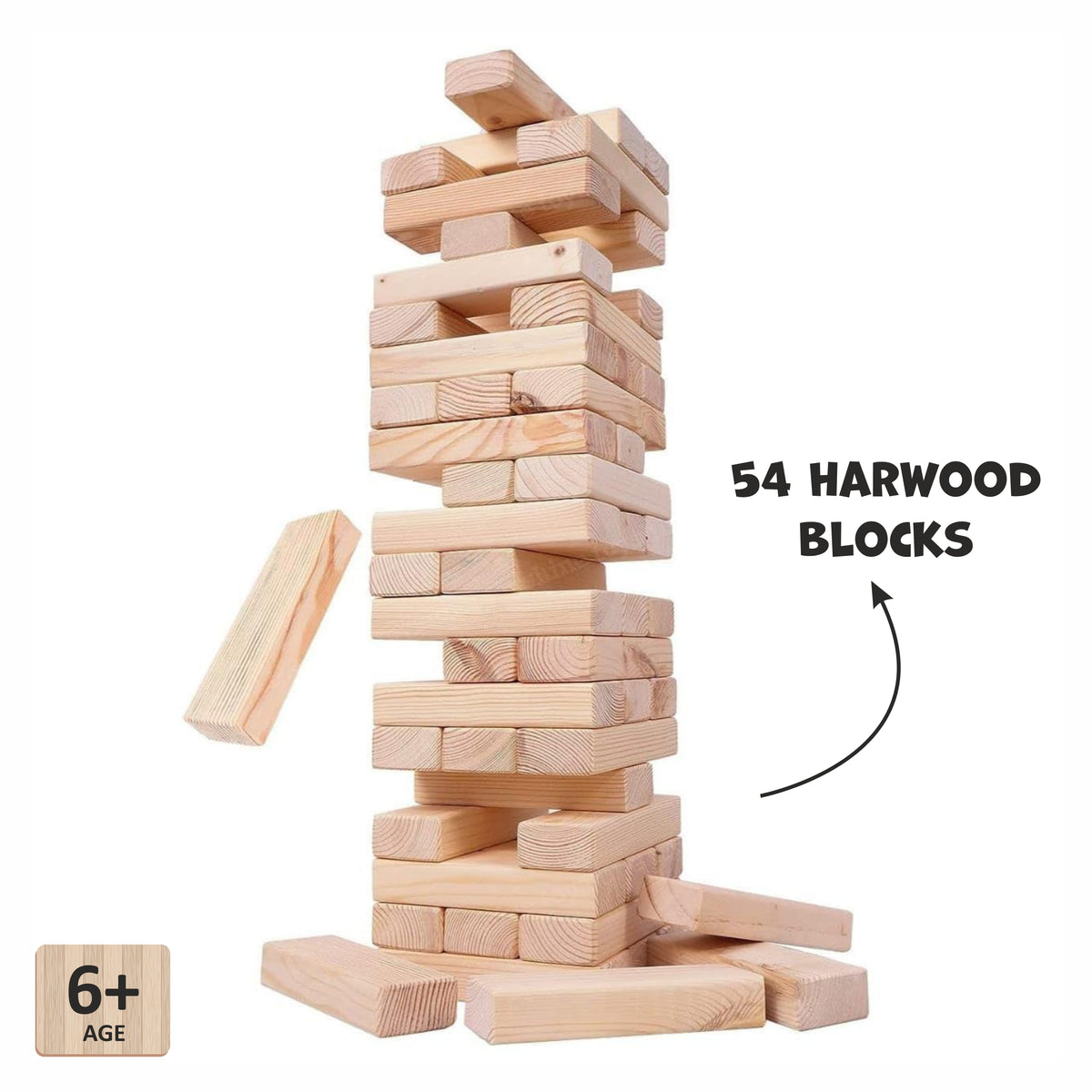 STACKING TOWER 54 PCS.
