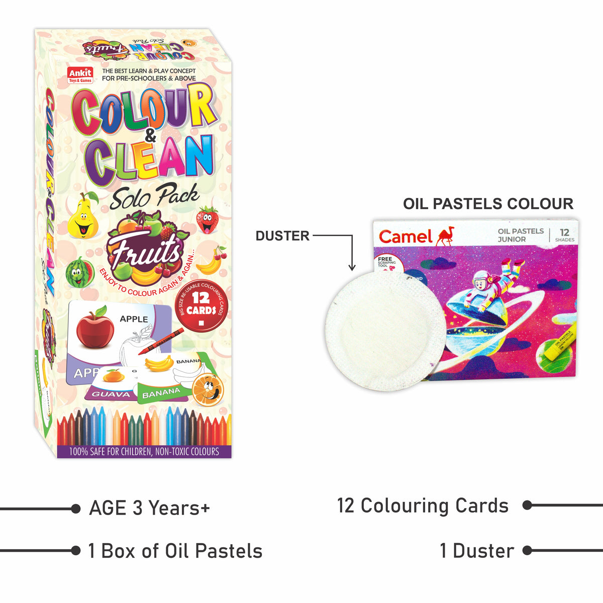 COLOUR & CLEAN SOLO PACK FRUITS