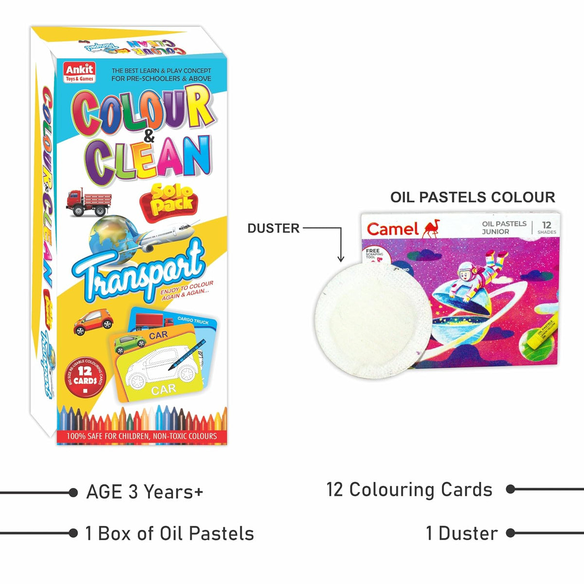 COLOUR & CLEAN SOLO PACK TRANSPORTS