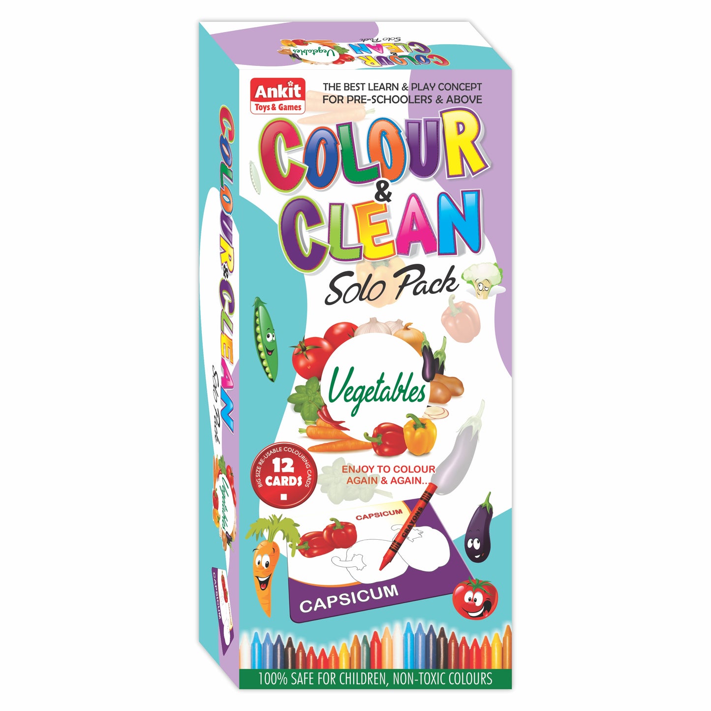 COLOUR & CLEAN SOLO PACK VEGETABLES