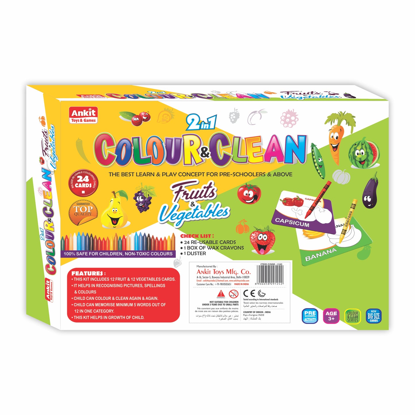 2IN1 COLOUR CLEAN (FRUITS + VEGETABLES)