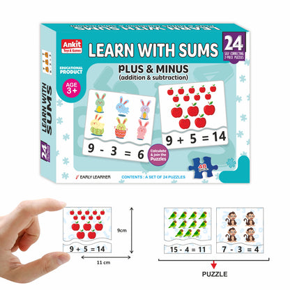 LEARN WITH SUMS PUZZLE