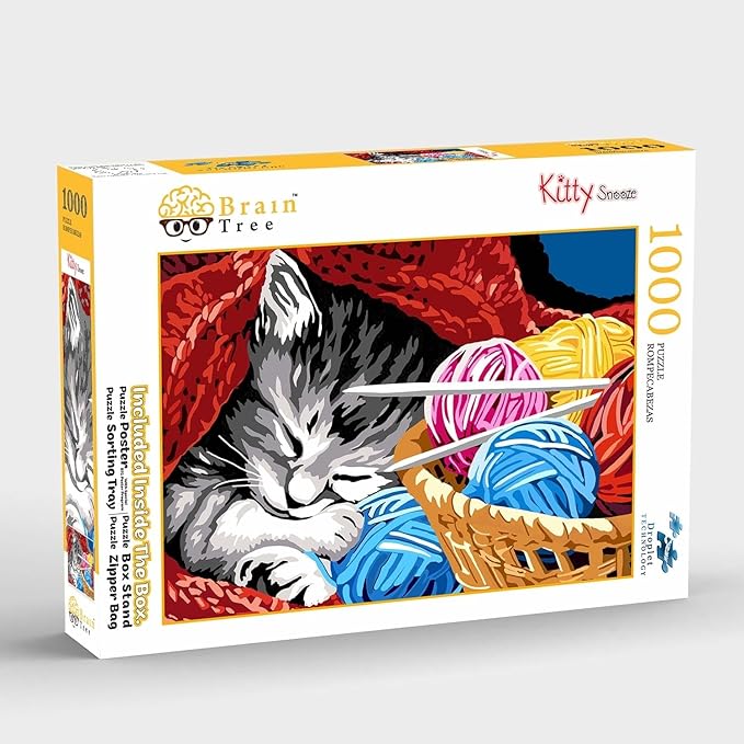 KITTY SNOOZE 1000 PIECE PUZZLES